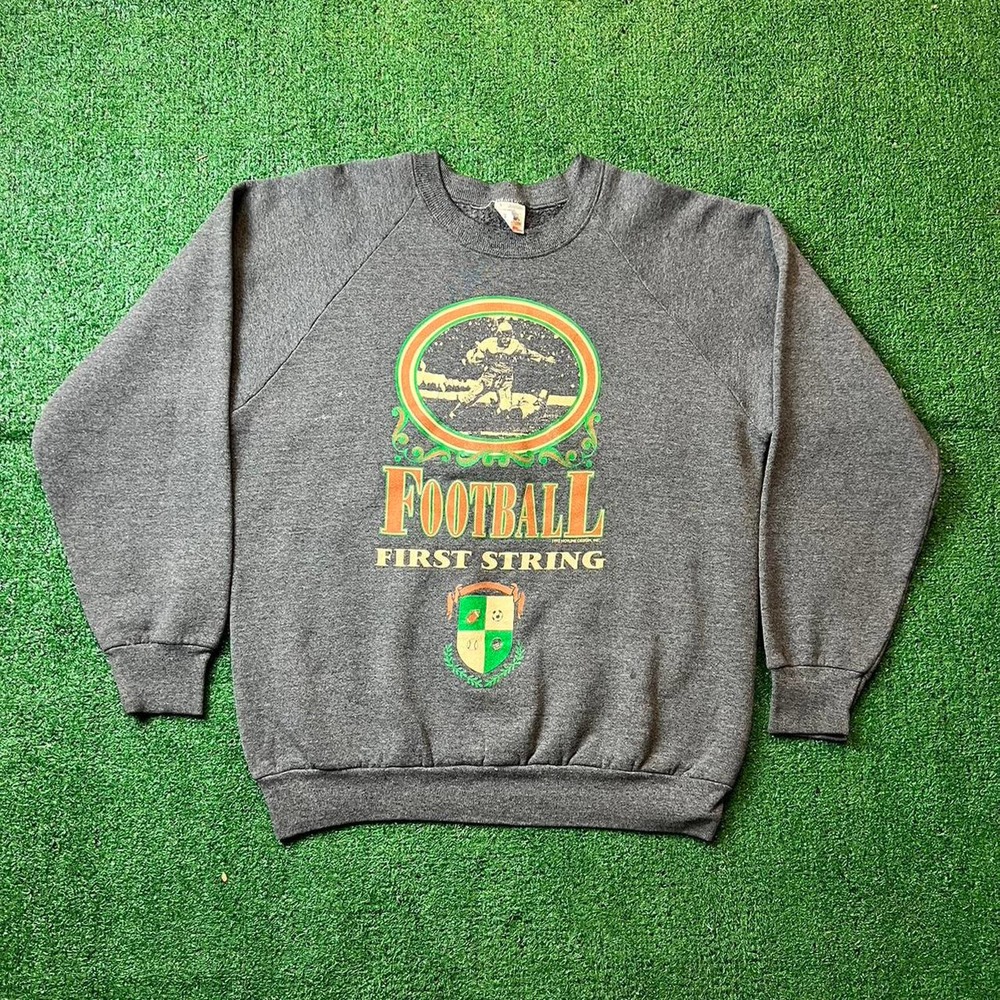 Vintage Football Crewneck Sweatshirt